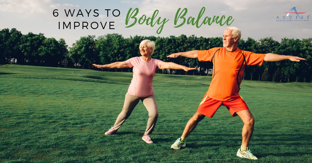6 Easy Ways To Improve Body Balance 