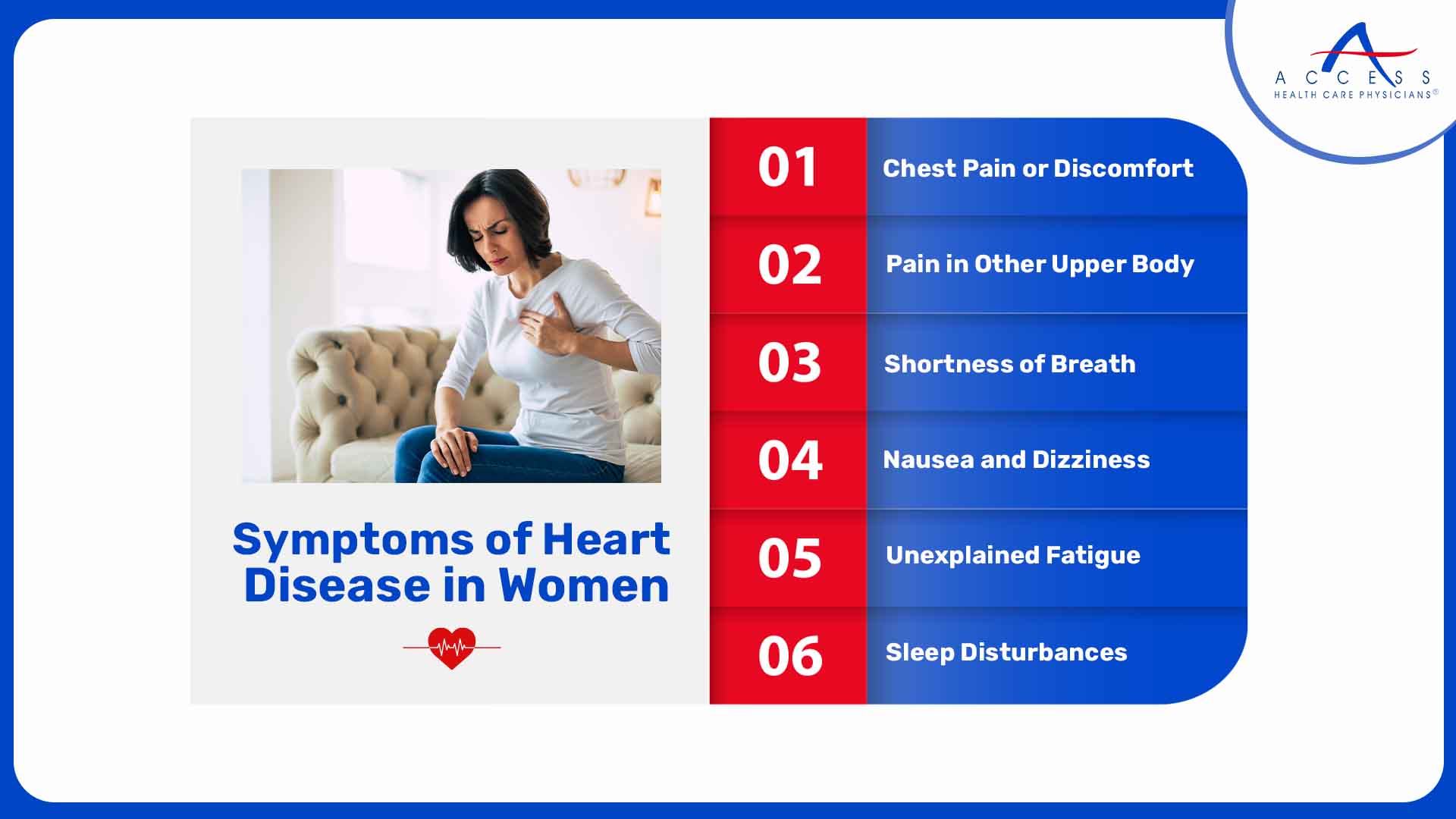 Symptoms of Heart Disease in Women