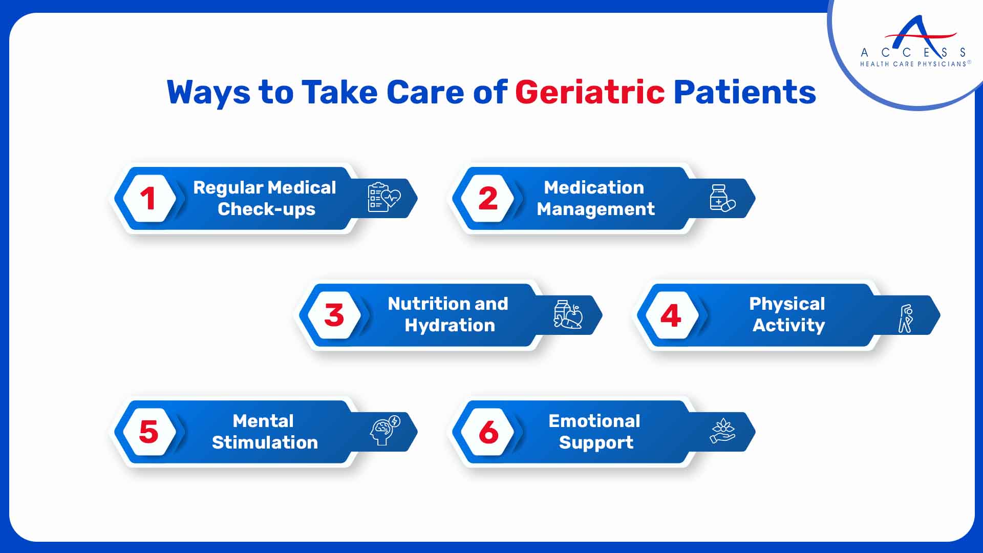 Ways to Take Care of Geriatric Patients