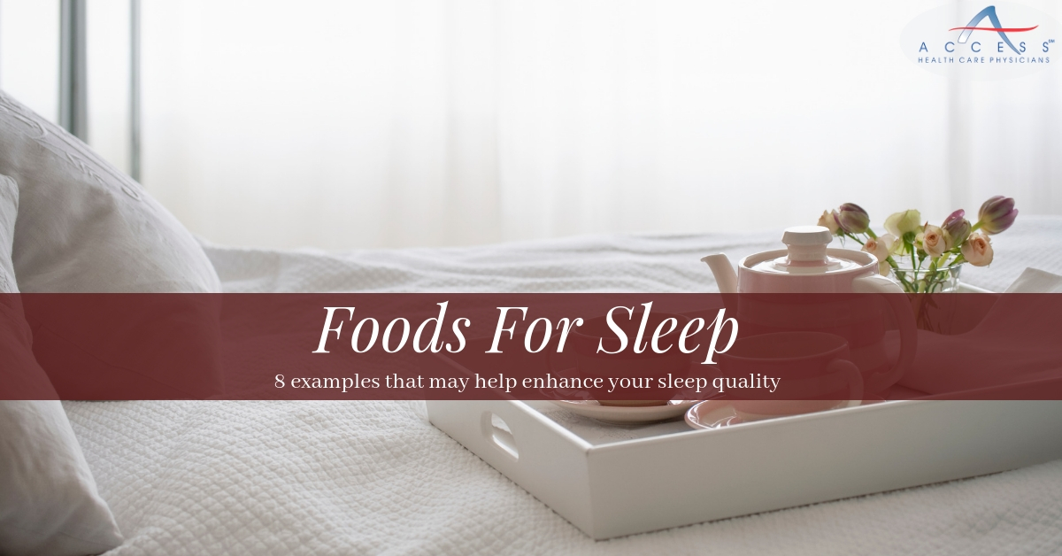 Foods To Help Enhance Sleep