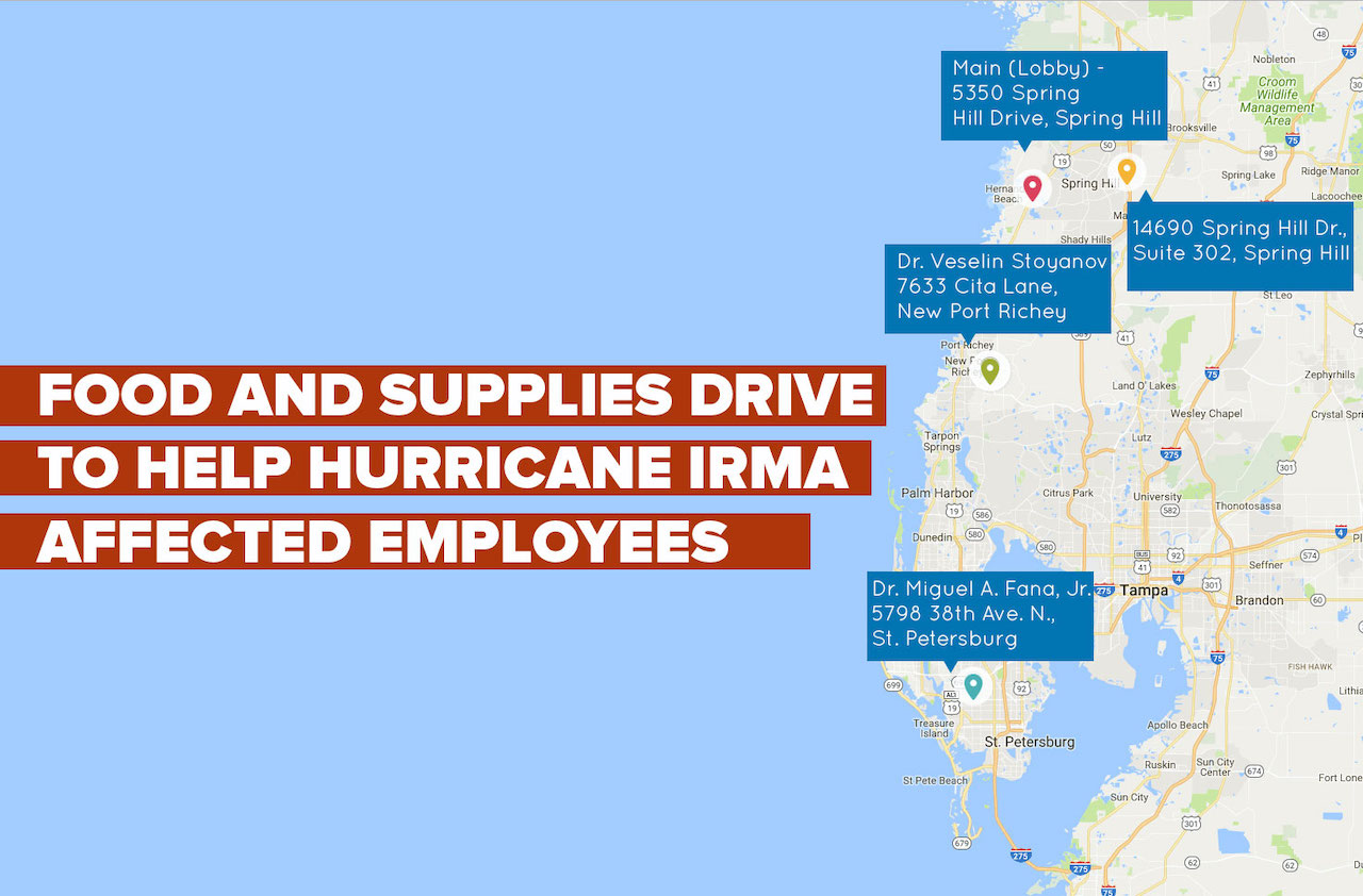 Access Conducts Food And Supplies Drive To Help Hurricane Irma Affected Employees