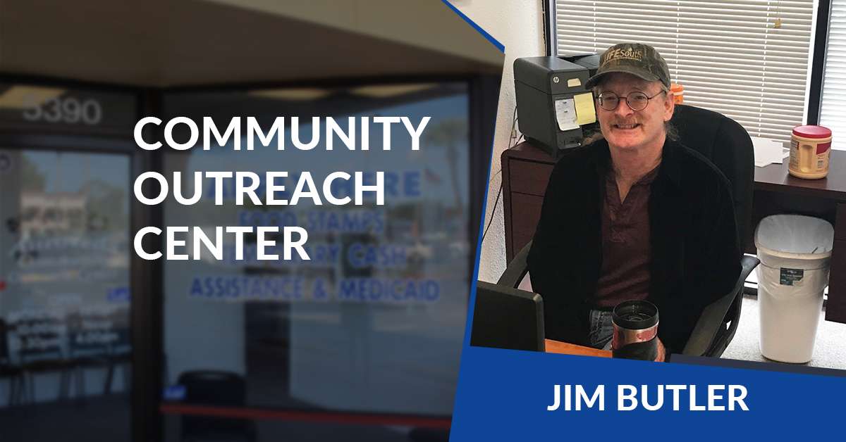 Jim Butler From Our Community Outreach Center 
